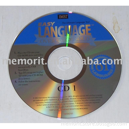 120mm DVD-ROM Replication with packing